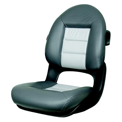 Tempress Fisherman'S Armless Low-Back Helm Seat, Charcoal/Gray - 56102 - 107-56102F1