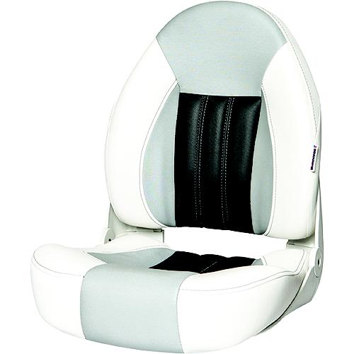 Tempress Probax™ High Back Seat, White/Gray/Carbon - 68454 - 107-68454F1