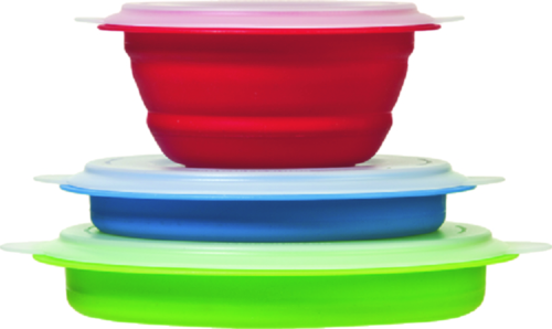 Prepworks Collapsible Storage Bowls (Set Of 3) - Cb-20 - 723-Cb20F1