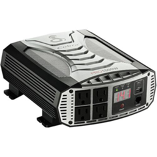 Cobra Cpi1500W Power Inverter, 1500 Continuous / 3000 Peak - Cpi1500W - 143-Cpi1500Wf1