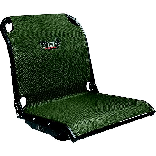 Wise 3374713 Aero X Boat Seat, Green Mesh W/Black Frame, Mid-Back - 3374-713 - 144-3374713F1