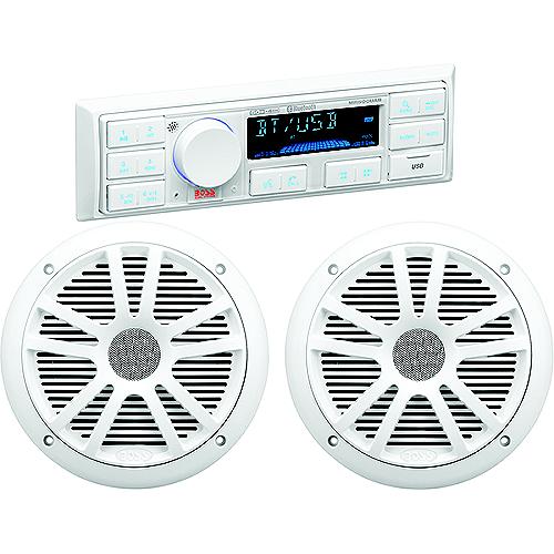 Boss Audio Mck500Wb6 Sigle-Din Mech-Less Multimedia Player W/Speakers - Mck500Wb.6 - 153-Mck500Wb6F1