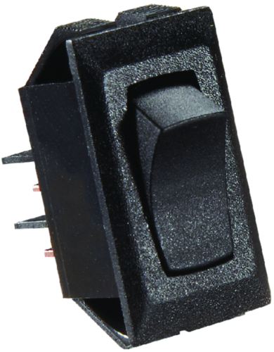 Switch-Rocker 10A On-Off Black - S321 - 350-S321F1