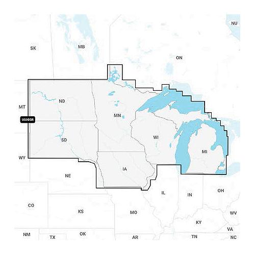 Navionics 010C136830 Navionics+ Cartography, U.S. North - 010-C1368-30 - 155-010C136830F1