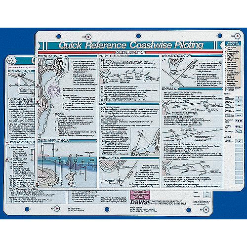 Davis 126 Coastwise Piloting Quick Reference Card - 126 - 166-126F1