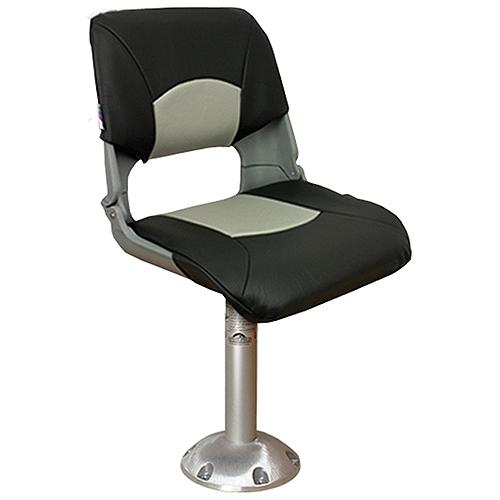 Springfield Skipper Chair Package (Includes Seat With Cushions, Pedestal & Floor Base And Locking Swivel) - 1001003 - 169-1001003F1