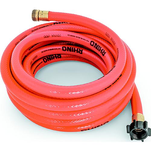 Camco Rhinoflex Gray/Black Water Hose, 25' - 22990 - 17-22990F1