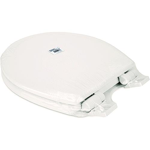 Camco 41727 Replacement Lid And Seat F/Premium Ceramic Rv Toilet 41715, Bone - 41727 - 17-41727F1
