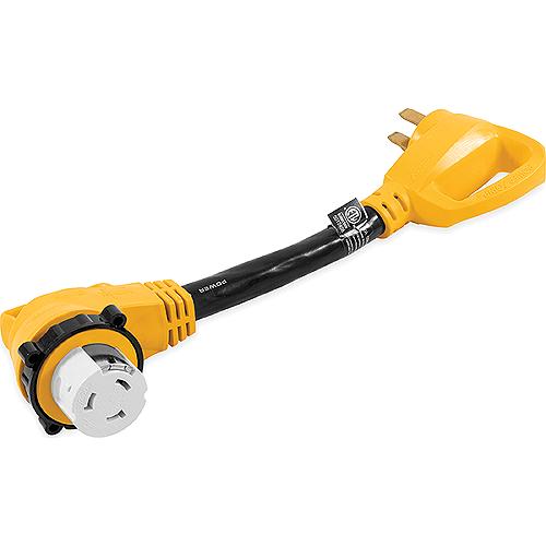 Camco 55562 90° Powergrip Locking Adapter, 18