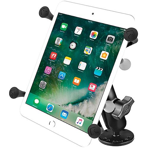 Ram Flat Surface Mount With Universal X-Grip® Cradle With 1