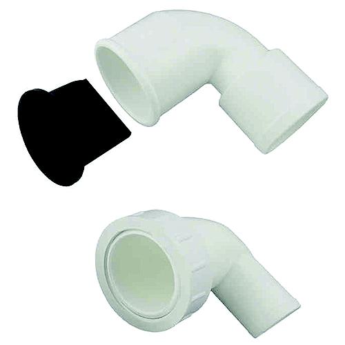 Johnson Pump 81-47273 Outlet Elbow For Silent And Premium Toilets - 81-47273-01 - 189-814727301F1