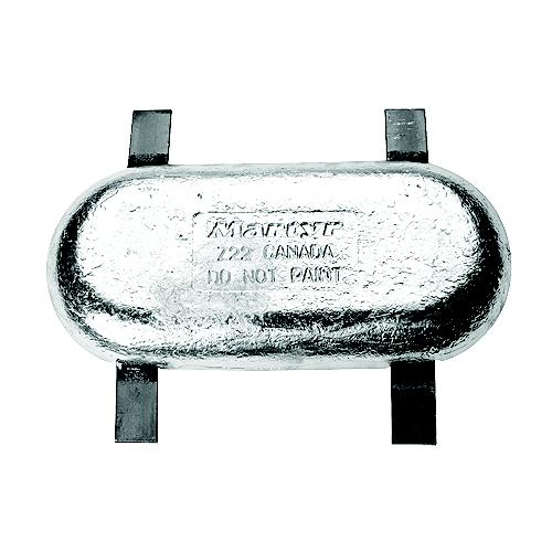 Maryr Zinc Plate W/Aluminum Straps - Cmz22Az - 194-Cmz22Azf1