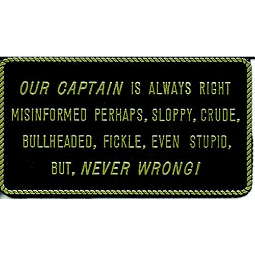 Our Captain Is Always Right - Fp030 - 22-Fp030F1