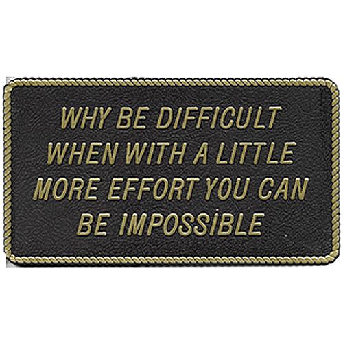 Why Be Difficult When With A - Fp050 - 22-Fp050F1