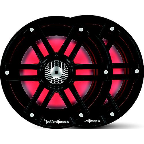Rockford Fosgate M265B Color Optix™ Marine 2-Way Speakers, 6.5