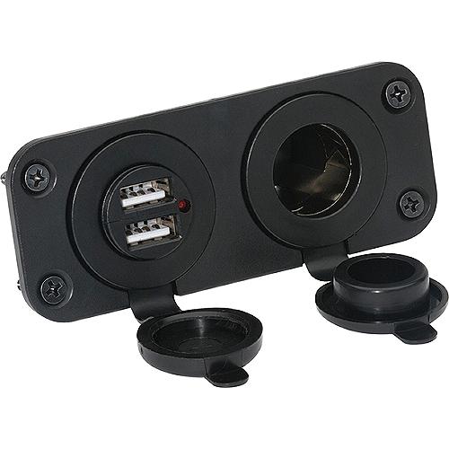 Attwood 142626 12V, Dual Usb Adapter/Charger - 14262-6 - 23-142626F1