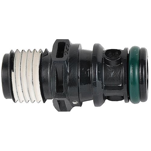 Attwood 8838Tm6 Universal Sprayless Connector - Male Tank Fitting W/Pre-Applied Thread Sealant - 8838Tm6 - 23-8838Tm6F1