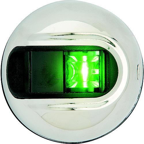 Attwood Lightarmor Led Vertical Surface Mount Starboard Side Light, Round - Nv3012Ssg-7 - 23-Nv3012Ssg7F1