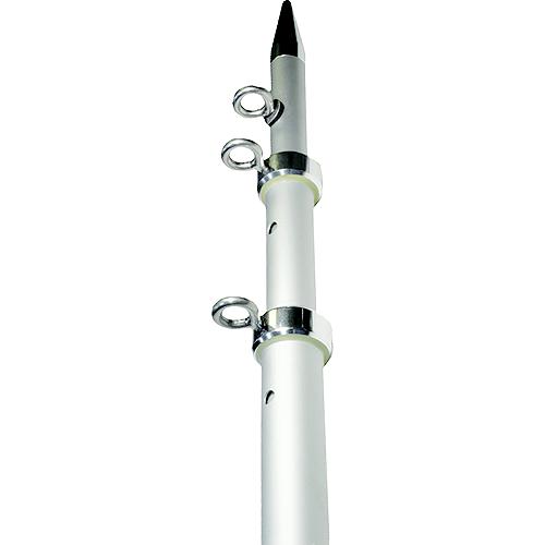 Taco Tele Center Rigger Poles, 8' Silver - Oc-0422Vel8 - 236-Oc0422Vel8F1