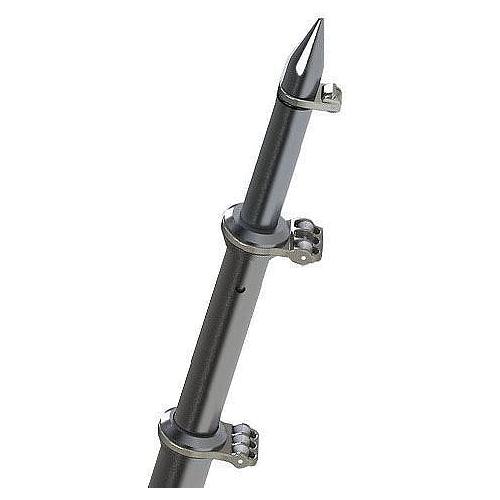 Taco Ot0318Hdvel Deluxe Aluminum Tele-Outrigger Pole, 18', Silver, 1 Pr. - Ot-0318Hd-Vel - 236-Ot0318Hdvelf1