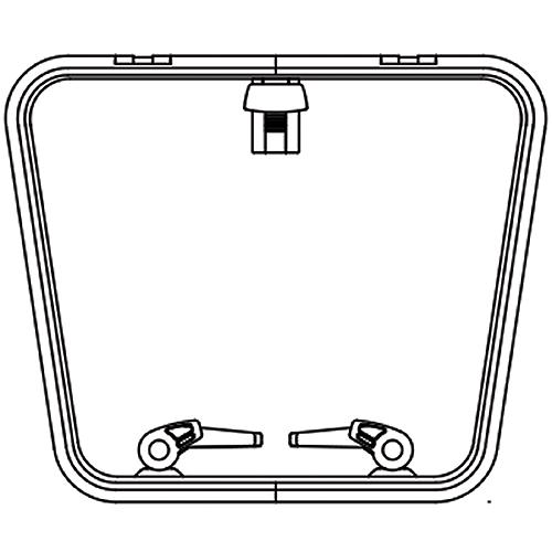 Lewmar Low Profile Rectangular Hatch, Size 65 - 39965030 - 239-39965030F1