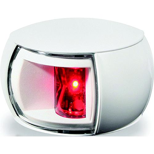 Hella 980520111 Naviled® Port (Red) Side Light Only, White W/Clear Lens, 1 Ea. - 980520111 - 265-980520111F1