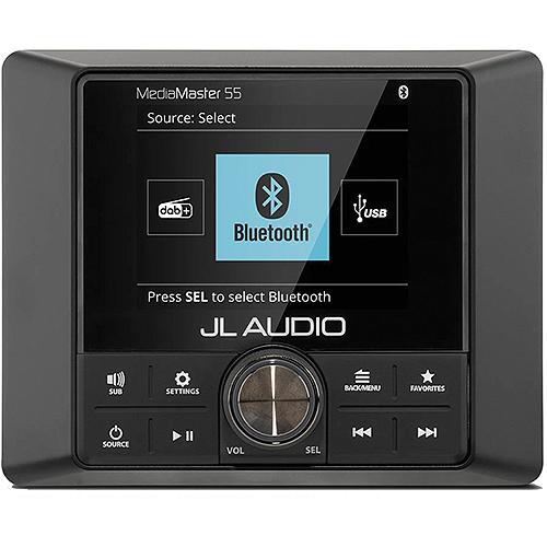 Jl Audio 0100336500 Mm55 Mediamaster® 55 Stereo, Full-Color Lcd Display - 010-03365-00 - 326-0100336500F1