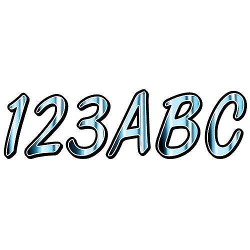 Hardline Series 400 Registration Kit, Smooth Cursive Font With Left To Right Color Gradation (Includes 4 Sets Of 3