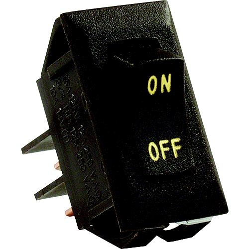 Jr Products Labeled 12V On/Off Switch, Brown - 12605 - 342-12605F1