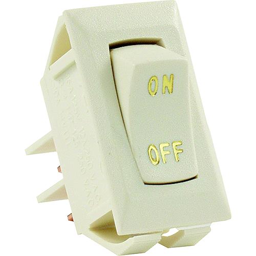 Jr Products Labeled 12V On/Off Switch, Black - 12615 - 342-12615F1