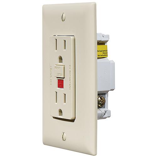Rv Designer Ac Gfci Rv Outlet With Cover Plate - S803 - 350-S803F1