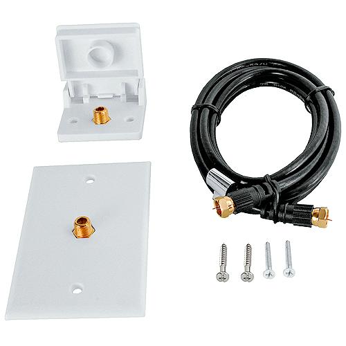Tv Hook Up Kit-White Bell Rv Rvx - T201 - 350-T201F1