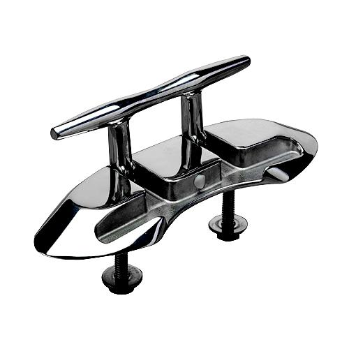 Seadog 041404 Folding Stud Mount Cleat | Investment Cast 316 Stainless Steel - 041404-1 - 354-0414041F1