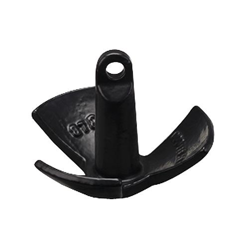 Seadog 314272 Cast Iron River Anchor, Black Vinyl Coated, 13 Lbs. - 314272 - 354-314272F1