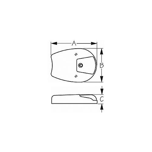 Seadog 400079 Stainless Led Side Mount Side Navigation Port & Starboard Lights | Uscg 2 Nm Approved | #8 Fastener - 400079-1 - 354-4000791F1