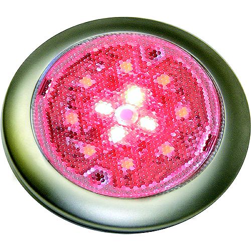 Seadog 401679 Stainless White & Red Led 12V Surface Mount Low Profile Day & Night Task Light With On / Off Switch | #6 Fastener - 401679-1 - 354-4016791F1