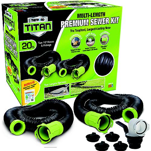 Thetford 17902 Titan 20' Pemium Rv Sewer Kit System - 17902 - 363-17902F1