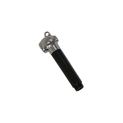 Scandvik 10297 Straight Brass And Abs Push-Buttom Sprayer Handle Only, Black - 10297 - 390-10297F1
