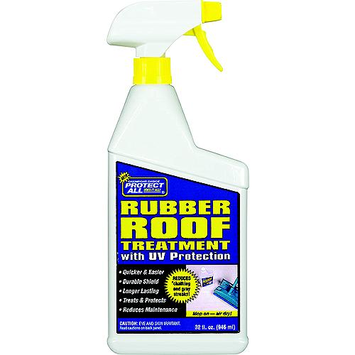 Protect All 68032 Rubber Roof Treatment With Uv Blocker, 32 Oz. - 68032 - 417-68032F1