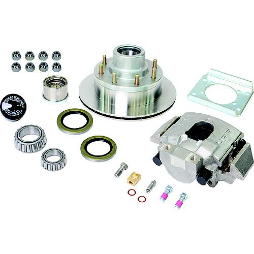 Ufp Zinc+ Hub, Stainless Ventilated Rotor And Stainless Caliper Kit - K71-808-05 - 445-K7180805F1