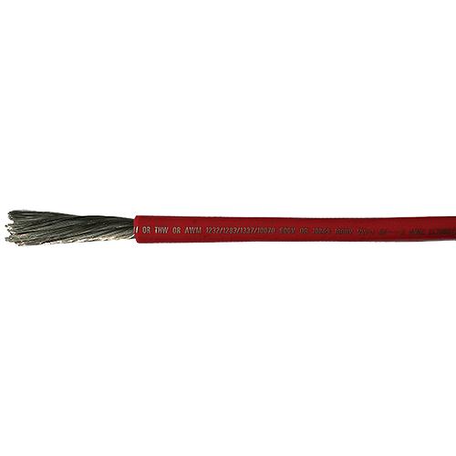 Cobra Wire A2002T01050Ft Tinned Copper Battery Cable, 2 Awg, 50', Red - A2002T01050Ft - 446-A2002T01050Ftf1