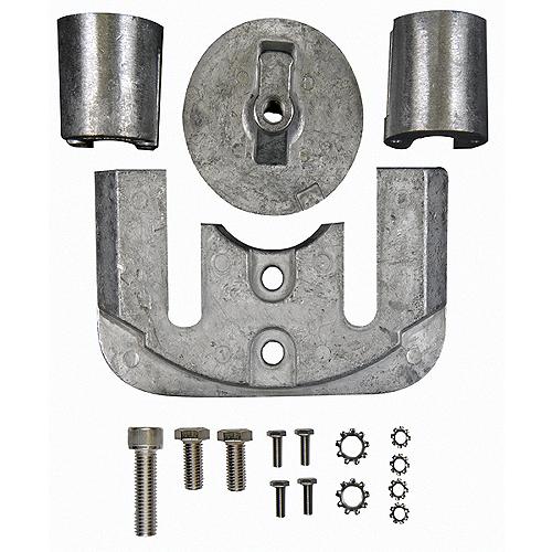 Mercruiser Bravo Ii & Iii Anode Kit - Aluminum - 18-6160A - 47-6160Af1