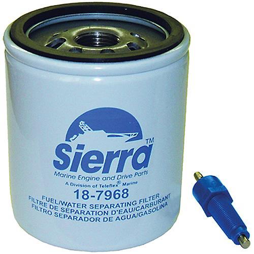 Sierra Mercury Fuel Water Separator Filter With Sensor - 18-7968 - 47-7968F1