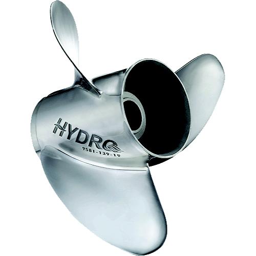 Solas 958113919 Rubex Hydro Stainless Steel Interchangeable Hub Propeller, Rh, 4-3/4