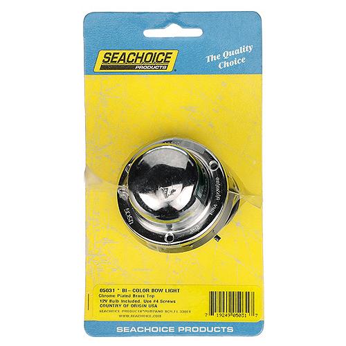Seachoice Bow Light Marine Navigation, Horizontal Mount, Bi-Color, For Boats Under 39 Feet - 50-05031 - 50-05031F1
