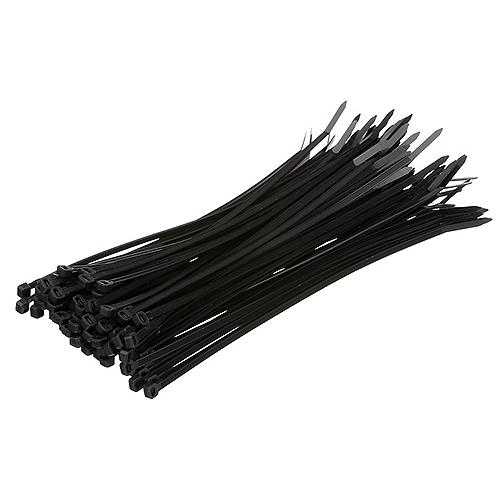 Seachoice Cable Ties, 11 In. Long, 50 Lbs. Max Load, Uv Black, Pack Of 500 - 50-14081 - 50-14081F1