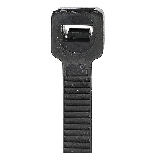 Seachoice Cable Ties, 8 In. Long, 50 Lbs. Max Load, Uv Black, Pack Of 1,000 - 14121 - 50-14121F1