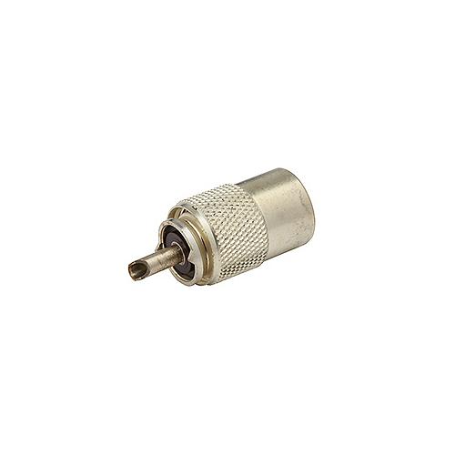 Seachoice Pl258 Adapter, Silver, Vhf Cable Antenna Connector - 150922 - 50-19981F1