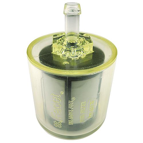 Seachoice 20391 Clear Gas & Diesel Fuel Filter For Cube Electronic Fuel Pump Kit, 3/8