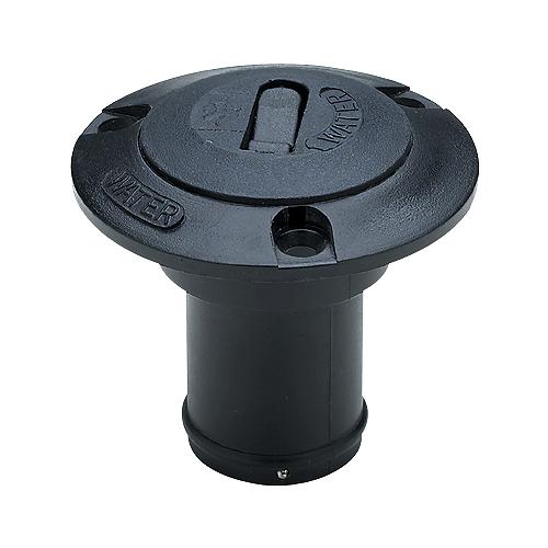 Seachoice Nylon Deck Fill With Cap (Beaded Chain Tether) For 1-1/2